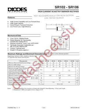 SR104-T datasheet  